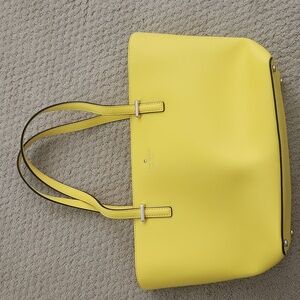Kate Spade bag, yellow leather, new